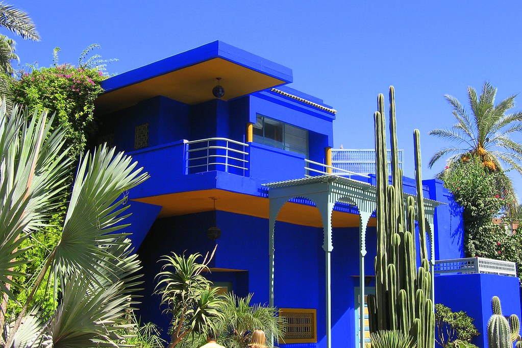 YSLHouse Jardin Majorelle in Marrakech. garden. … Flickr