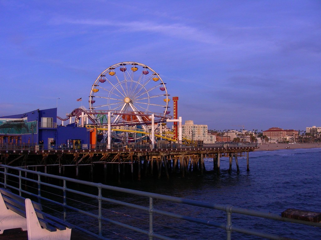 Rueda de la Fortuna Santa Mónica la rueda de la fortuna en… Flickr
