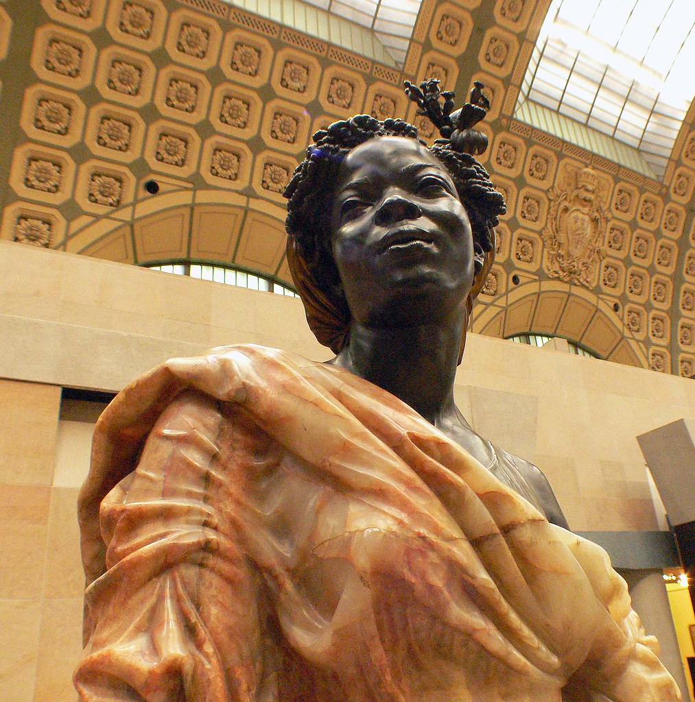 Moor Statue Musee d'Orsay is a museum in Paris on the left… Flickr