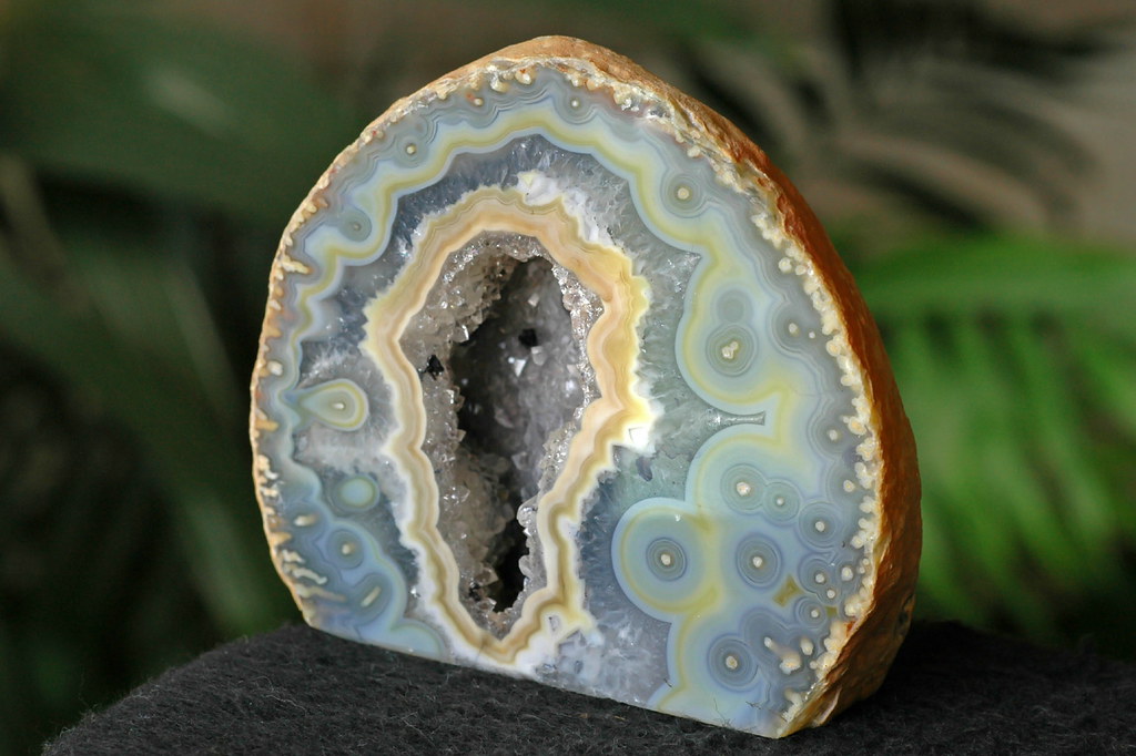 Blue Lace Agate Geode Igor Schwartzmann Flickr