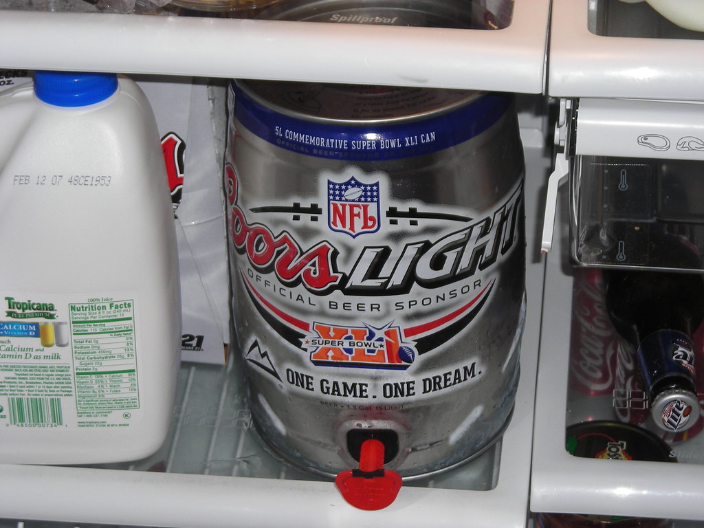 Mini Coors Light keg itbep Flickr