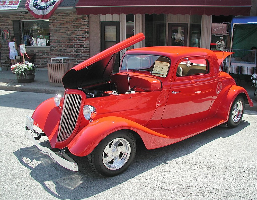 1934 Ford 3 Window Coupe Utica Car Show 2002 D. Miller Flickr
