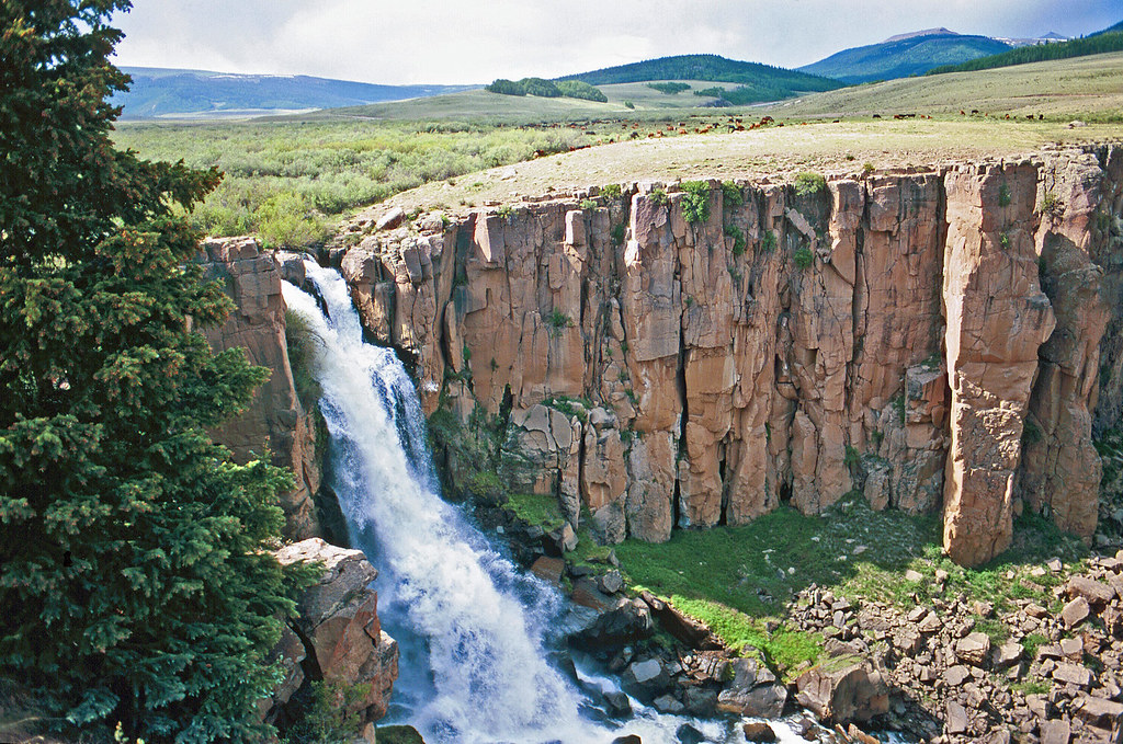 North Clear Creek Falls Near Creede, Colorado (CO) Flickr