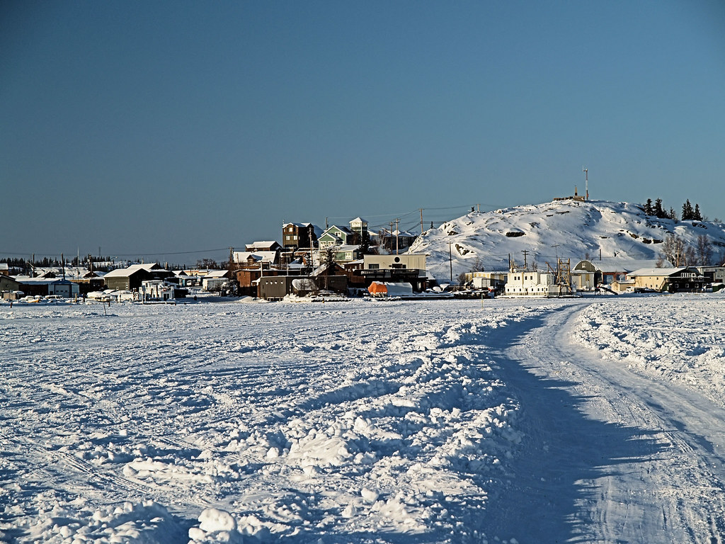 Old Town from Great Slave Lake One of the side ice roads o… Flickr