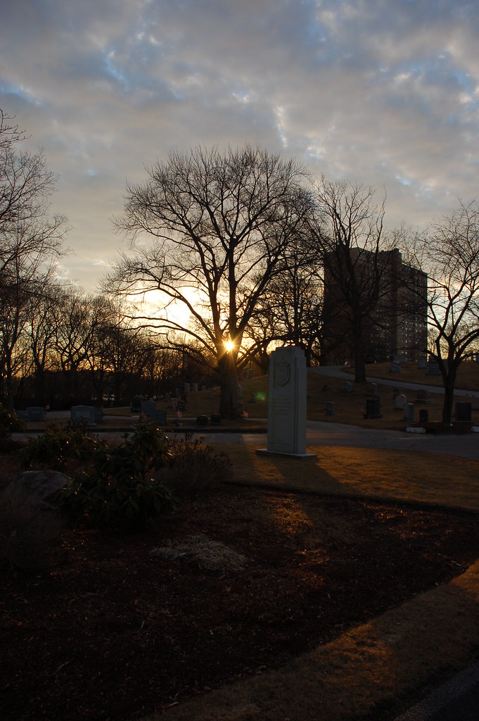 Belmont cemetery at dawn The Belmont cemetery is very clos… Flickr