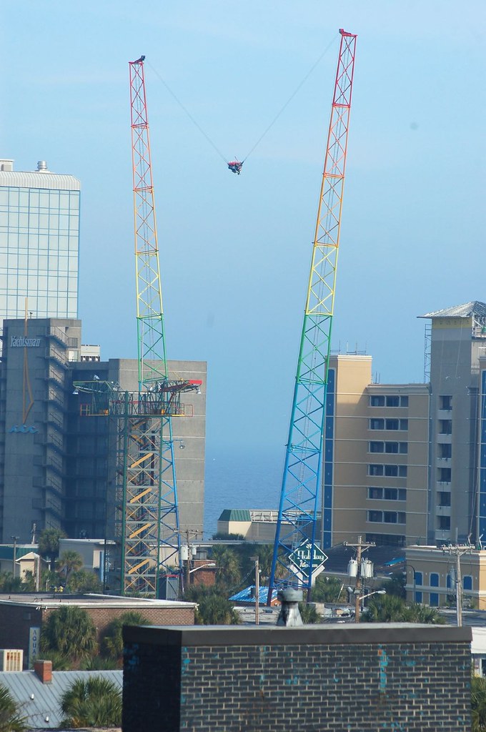 Slingshot The slingshot ride, in myrtle beach. Eek. Melanie