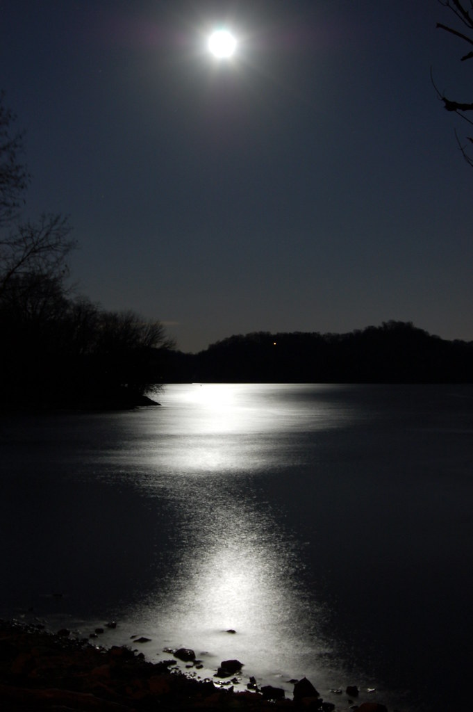 Moonlight on the Water Can't begin to explain how Flickr