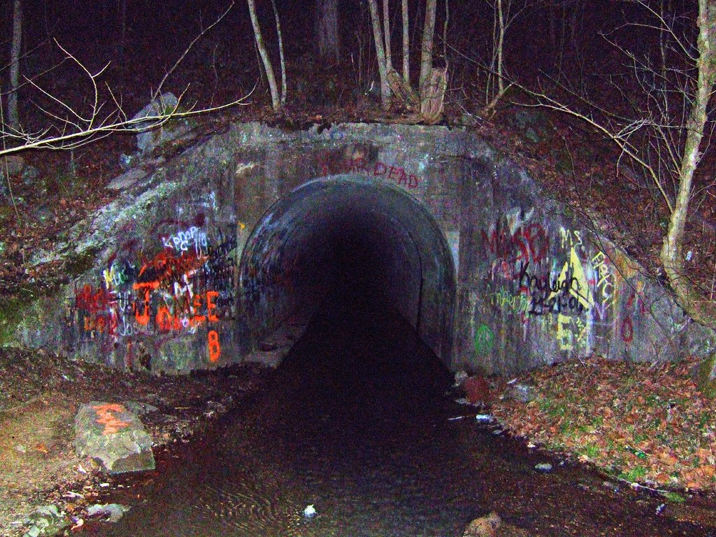 sensabaugh Tunnel (haunted) in Kingsport, this tunnel year… Flickr