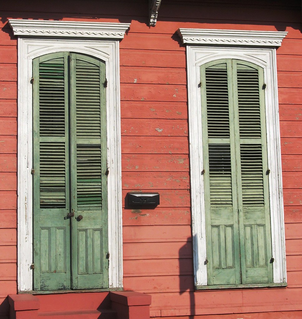 New Orleans shutters IMG_1575 Shutters on a house in New O… Flickr