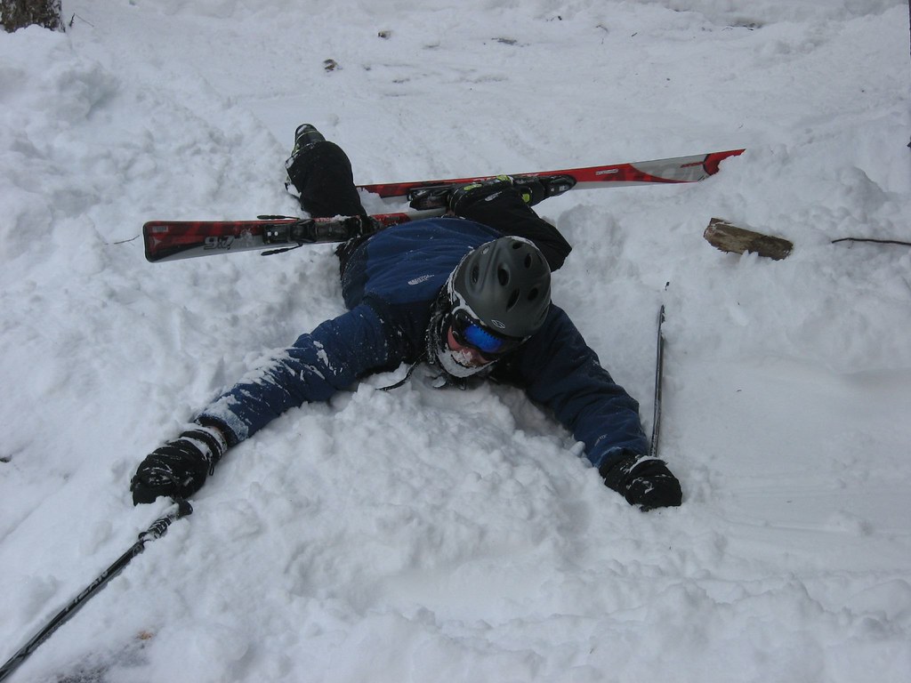 Yard Sale Notice Unattached Ski Resting on Back brooklynandy Flickr