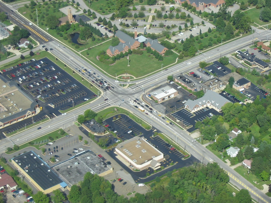 Stow City Center Stow City Hall and the intersection of Gr… Flickr