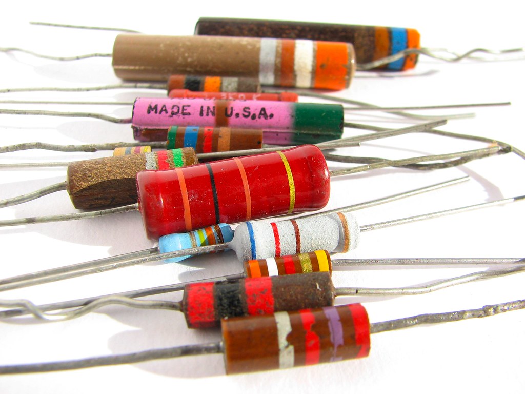 Lovely Resistors These are some interesting largersized (… Flickr
