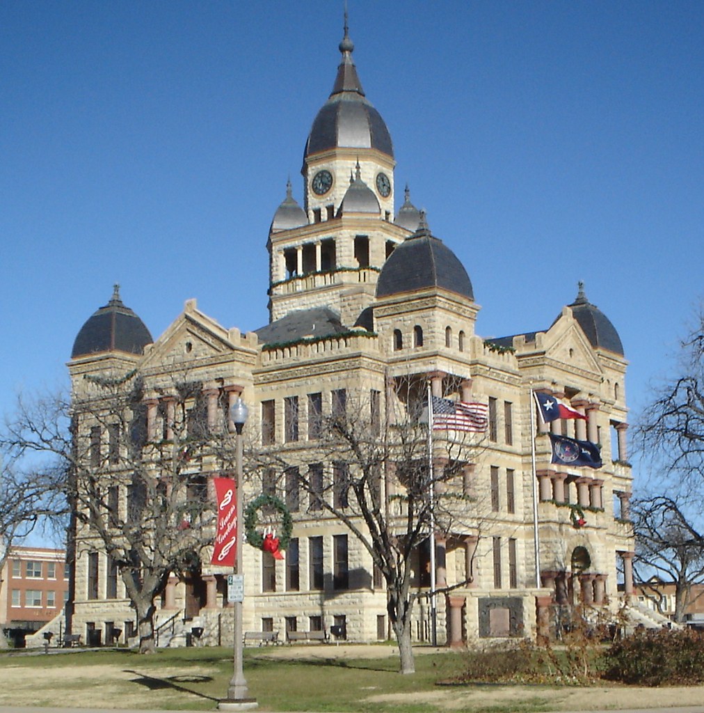 Old Denton County Courthouse (Denton, Texas) This 1896