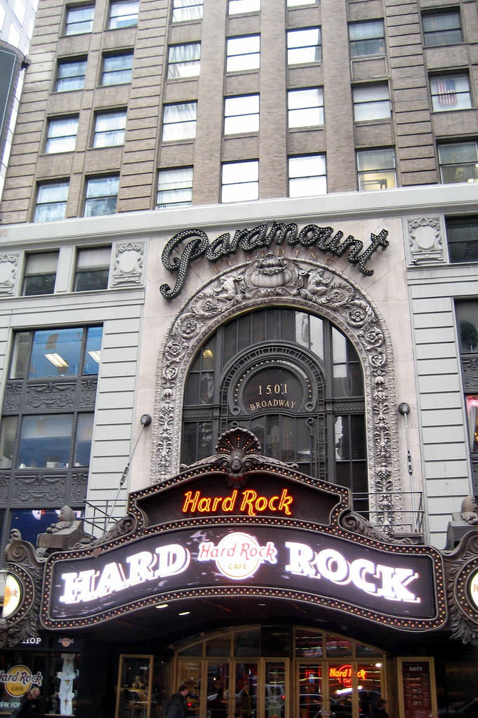 NYC Times Square Paramount Building Famed theatre archi… Flickr