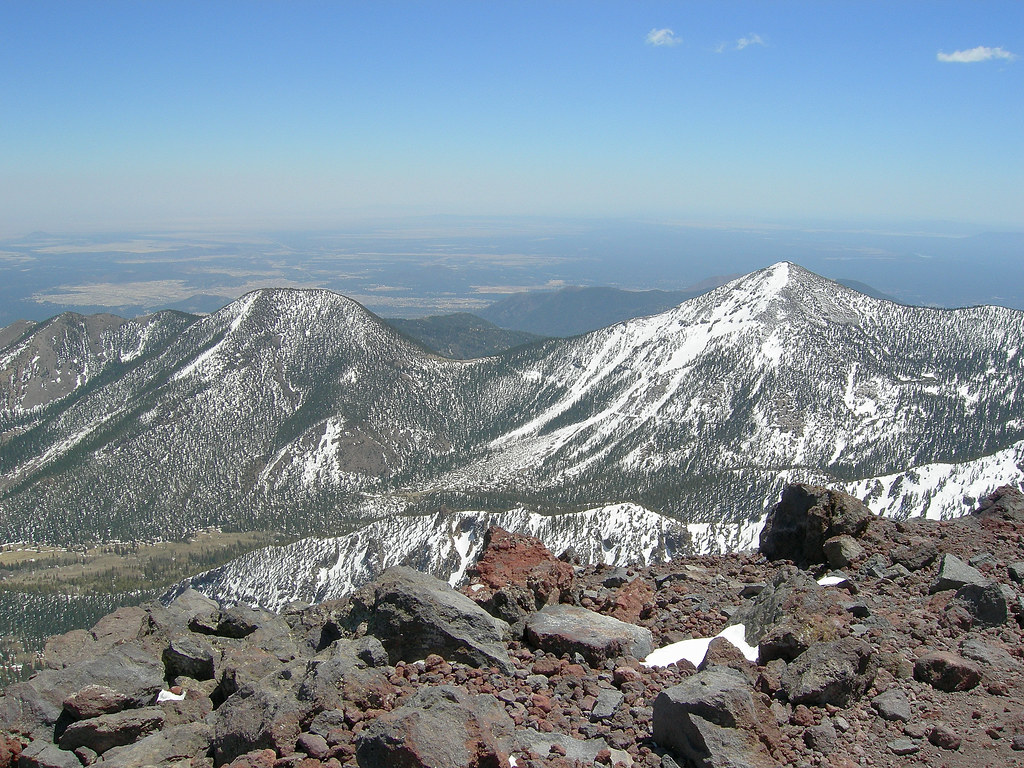 Arizona's highest summit Mount Humphreys in late sprin… Flickr