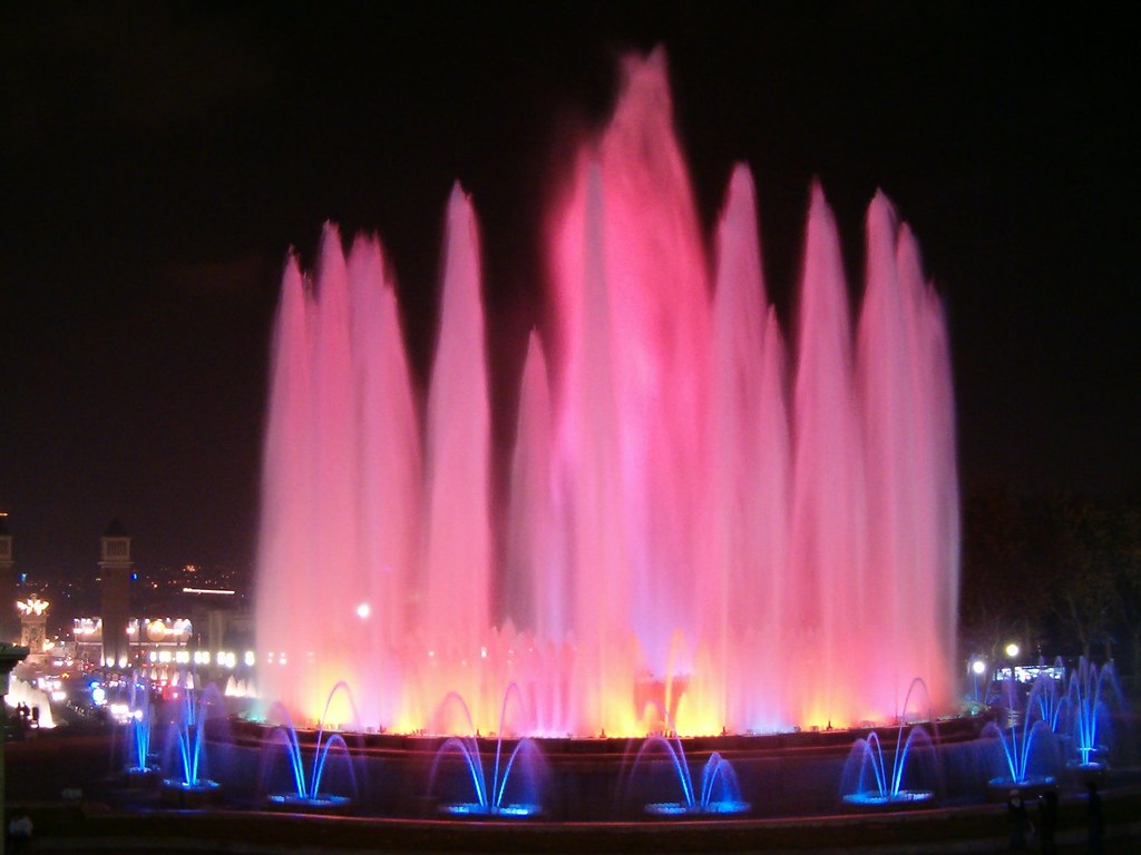The Magic Fountain of Montjuic Barcelona The magic fount… Flickr