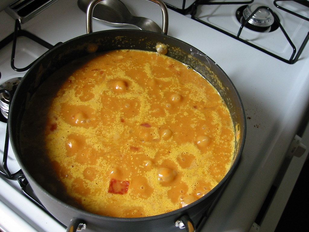 Boil then simmer Bring to a boil and then let it simmer fo… Flickr