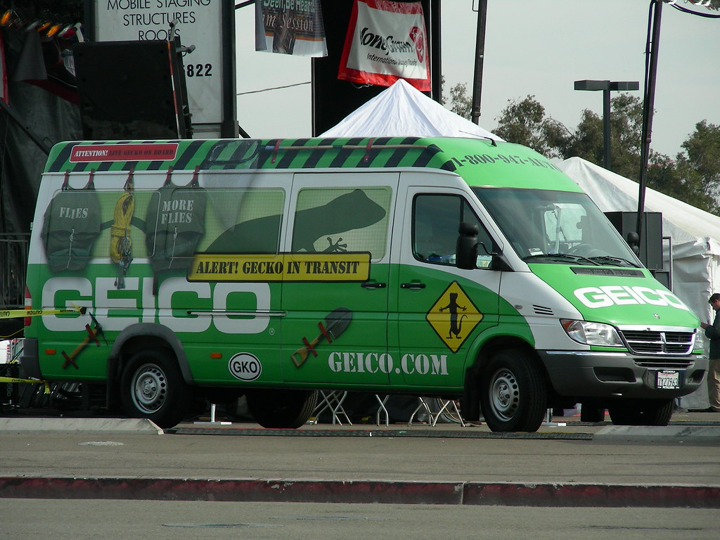 Gecko Van The Geico Sprinter. So Cal Metro Flickr