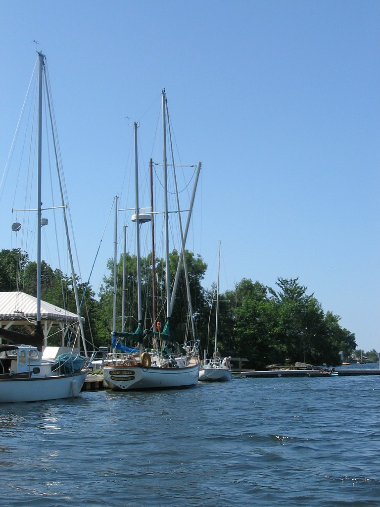 Chaumont Bay August, 2006 on Chaumont Bay, NY badbaron16 Flickr