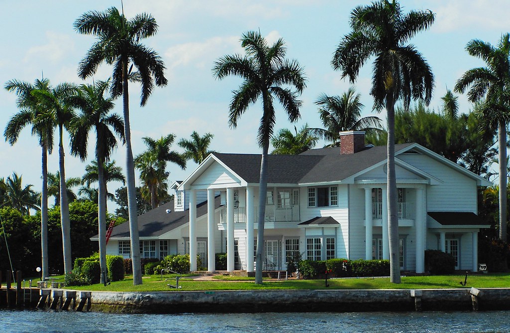 House along the Intercoastal, Pompano Beach, Florida Flickr