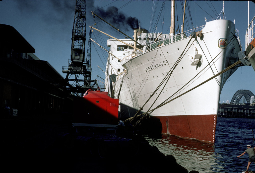 SS Strathnaver's final voyage 19611962 Kiloran Flickr