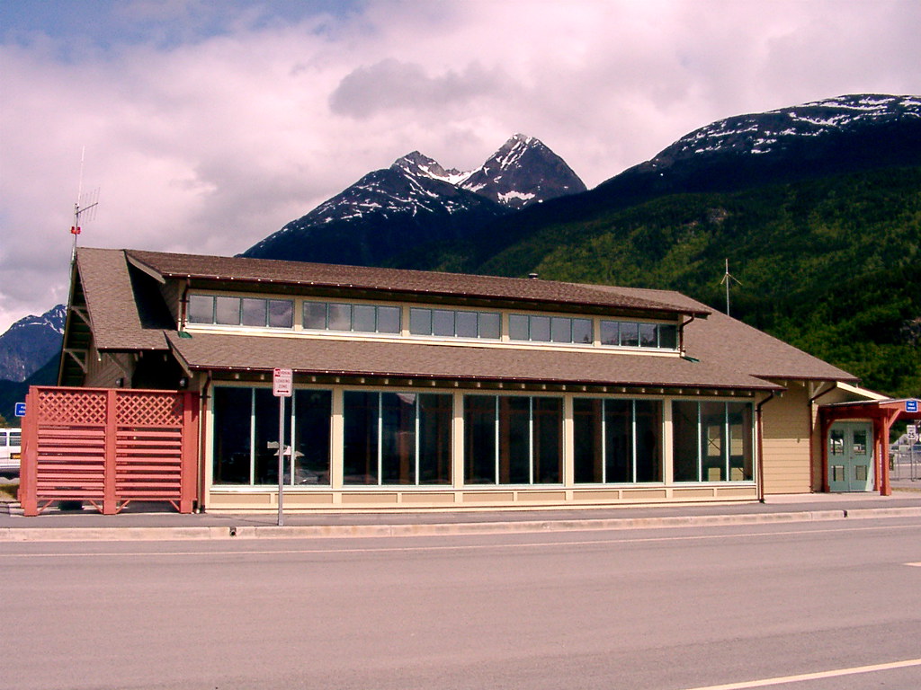 Skagway airport terminal This picture shows Skagway airpor… Flickr