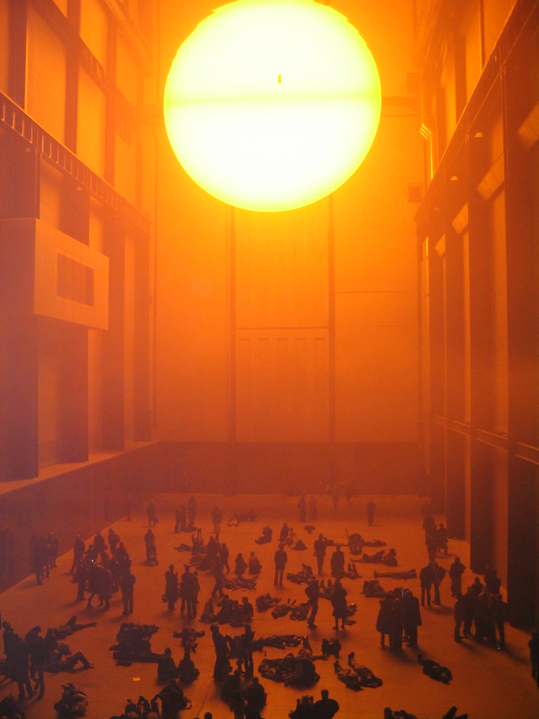 Olafur Eliasson Sun installation Tate Modern distantLights Flickr