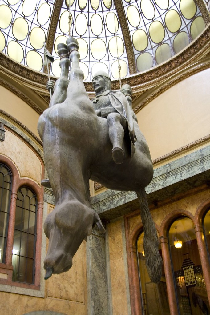 Mounted upsidedown As a middle finger in the air to natio… Flickr