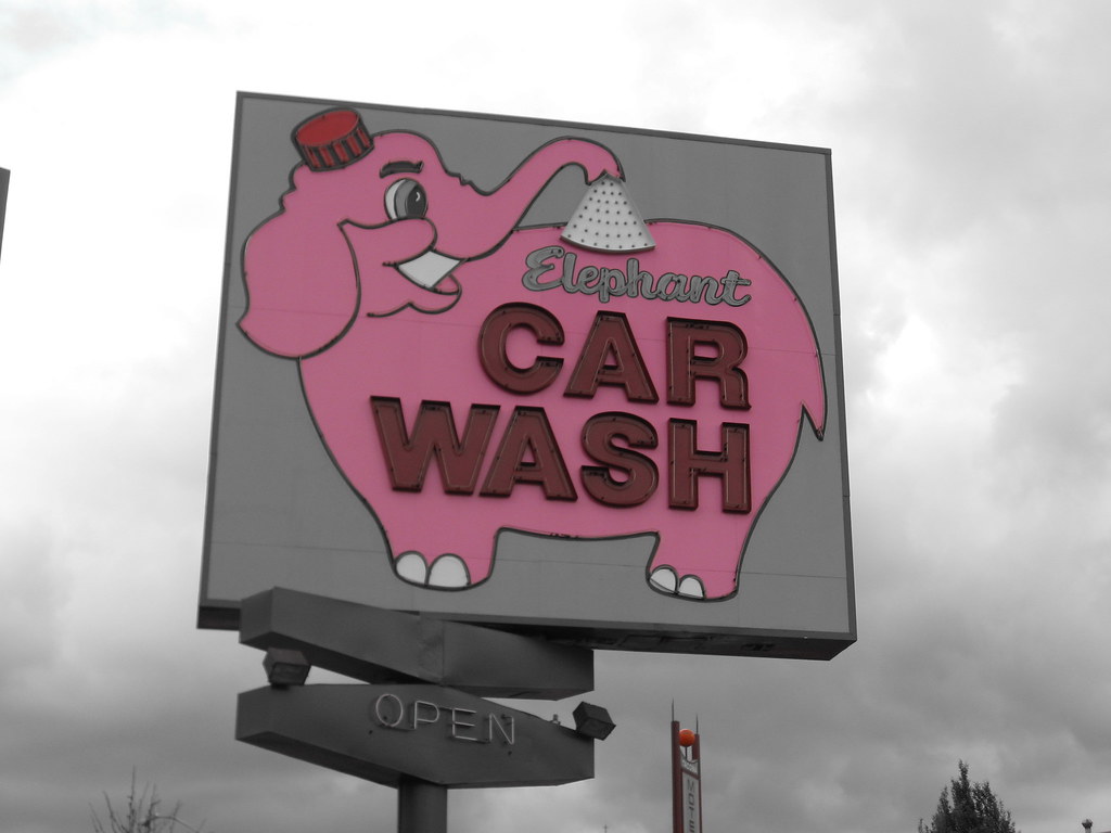 Elephant Car Wash Pink Elephant Car Wash Gexydaf Flickr