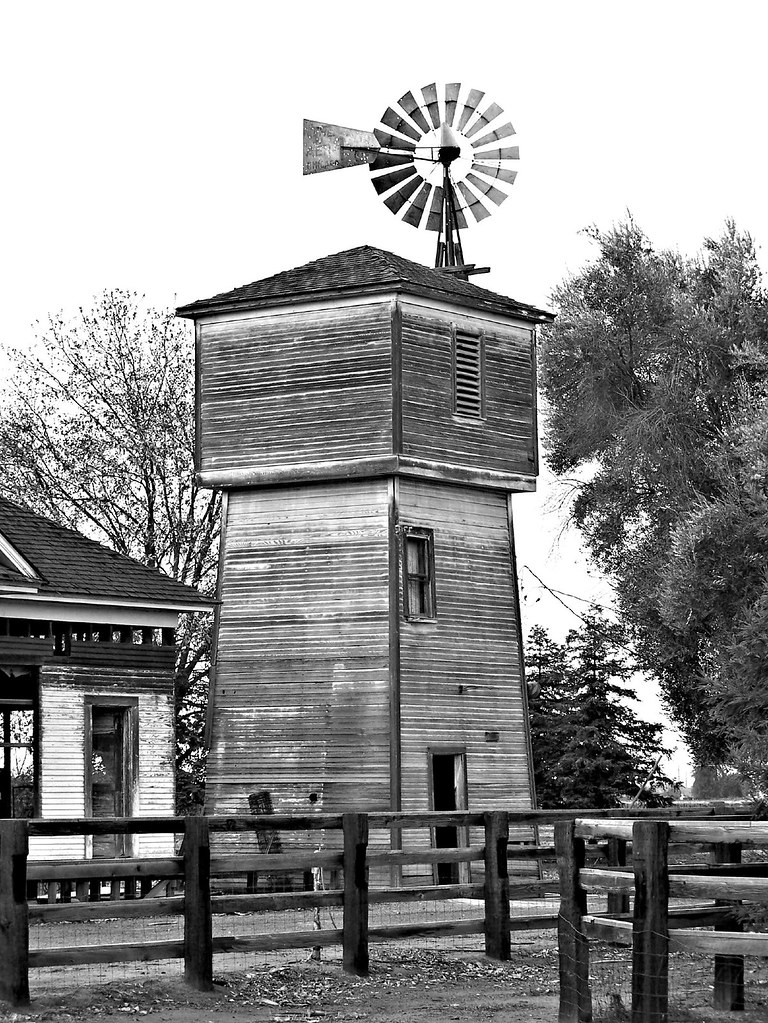 Old Pump House and Windmill 1Flatworld Flickr