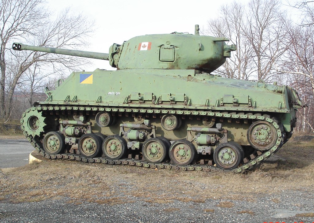 sherman tank "Sudbury"" Ontario" local legion branch 76 Flickr