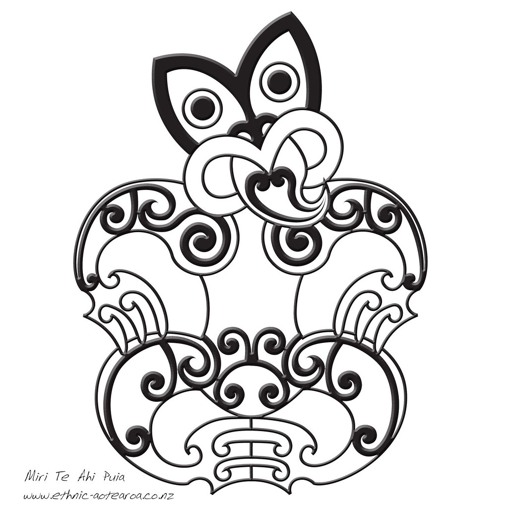 Maori Art Hei Tiki All of my TShirts and art can be foun… Flickr