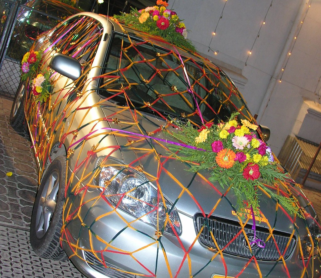 The evening bridal car indian wedding car blacksapphire Flickr