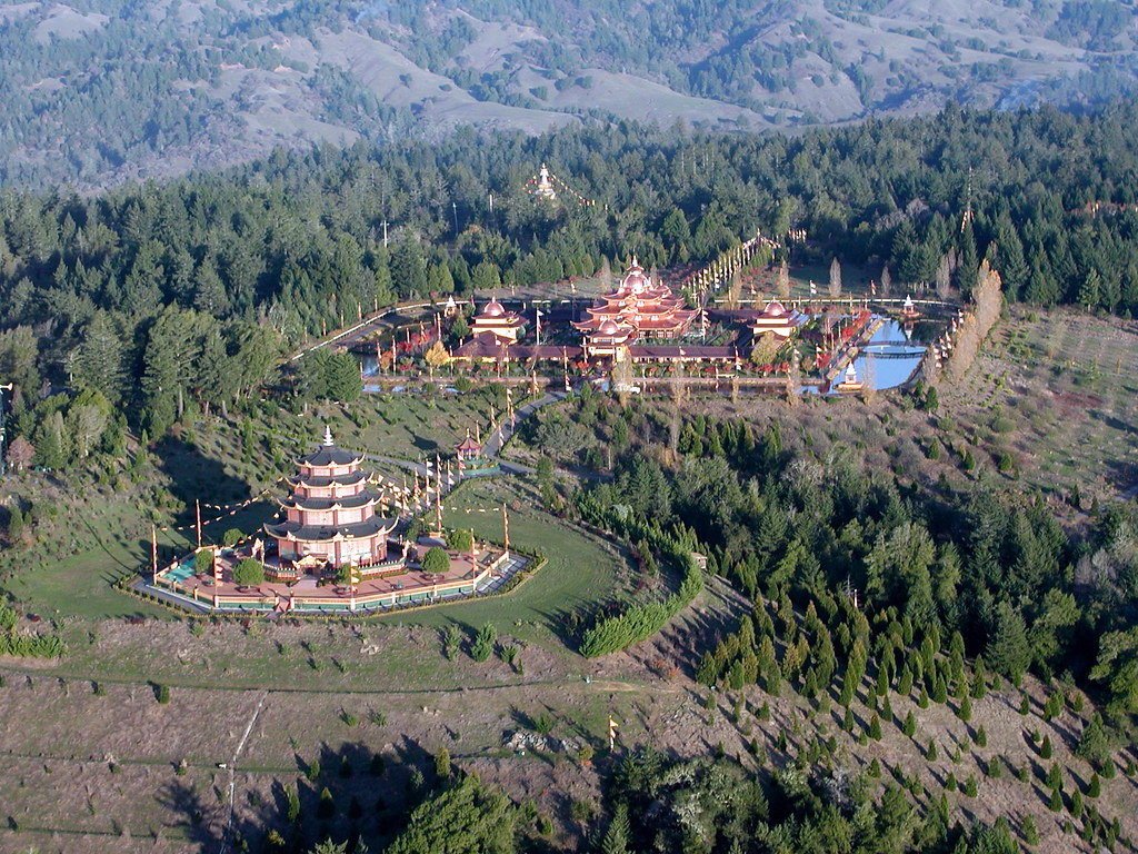 Abhayagiri Buddhist Monastery Redwood Valley California Flickr