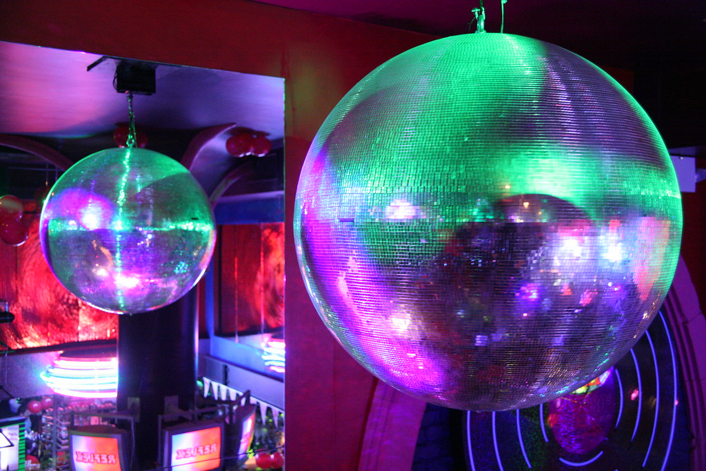 Disco ball We went to the Reflex (previously kno… Flickr