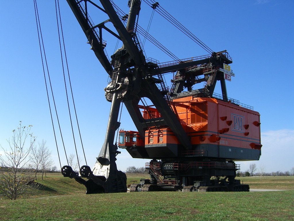 Big Brutus The largest electric shovel west of the Mississ… Flickr