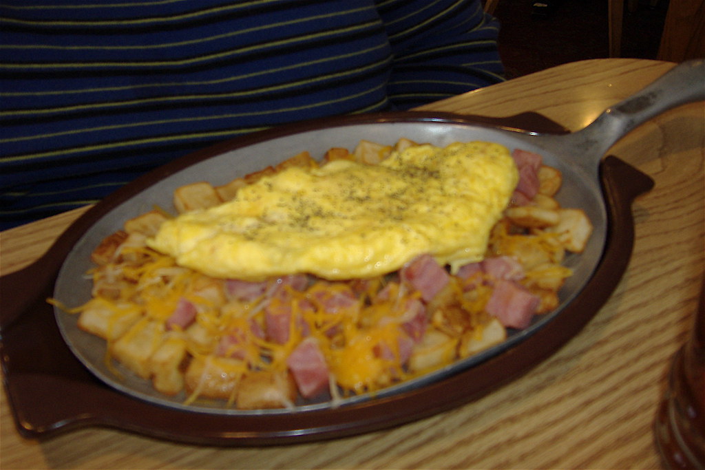 Another skillet breakfast at Village Inn Last meal out bef… Flickr