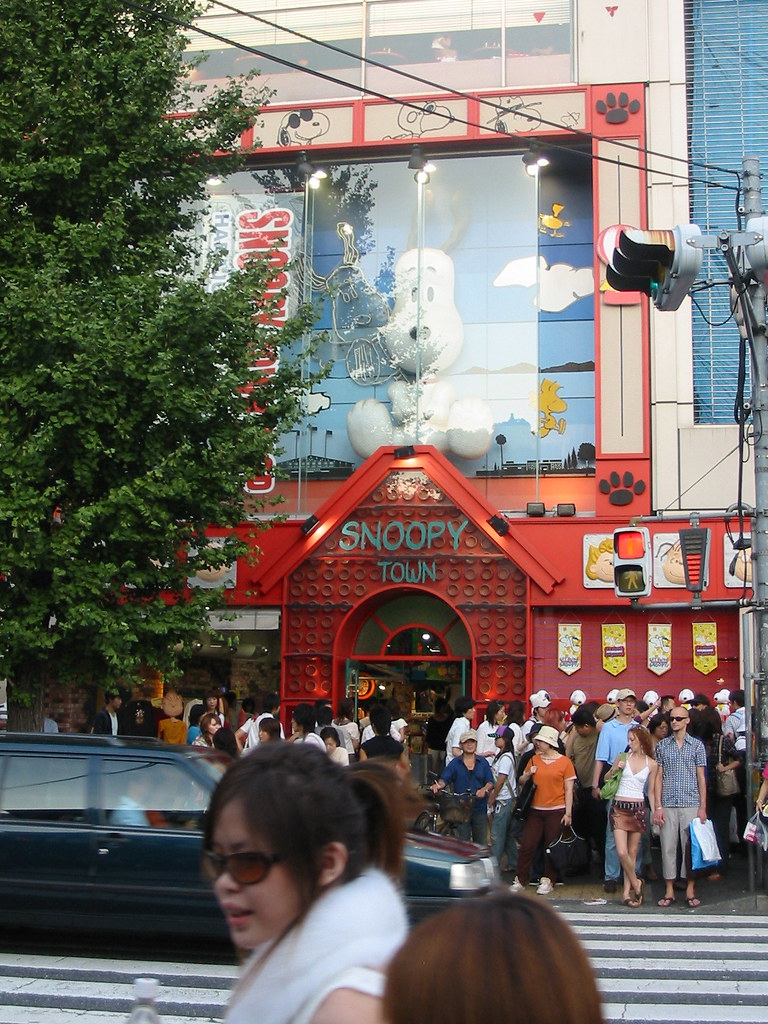 Snoopy Town, Harajuku, Tokyo Taken during my visit to Japa… Flickr
