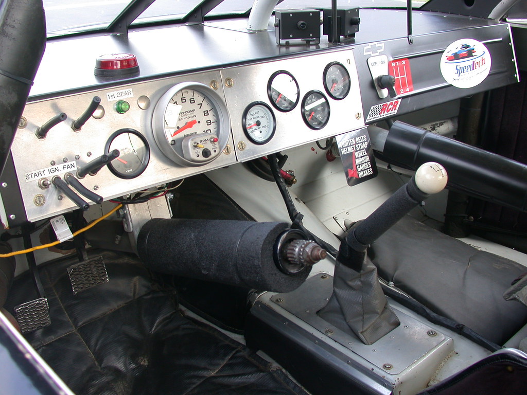 NASCAR dashboard The inside of the 24 (Jeff Gordon) car; … Flickr