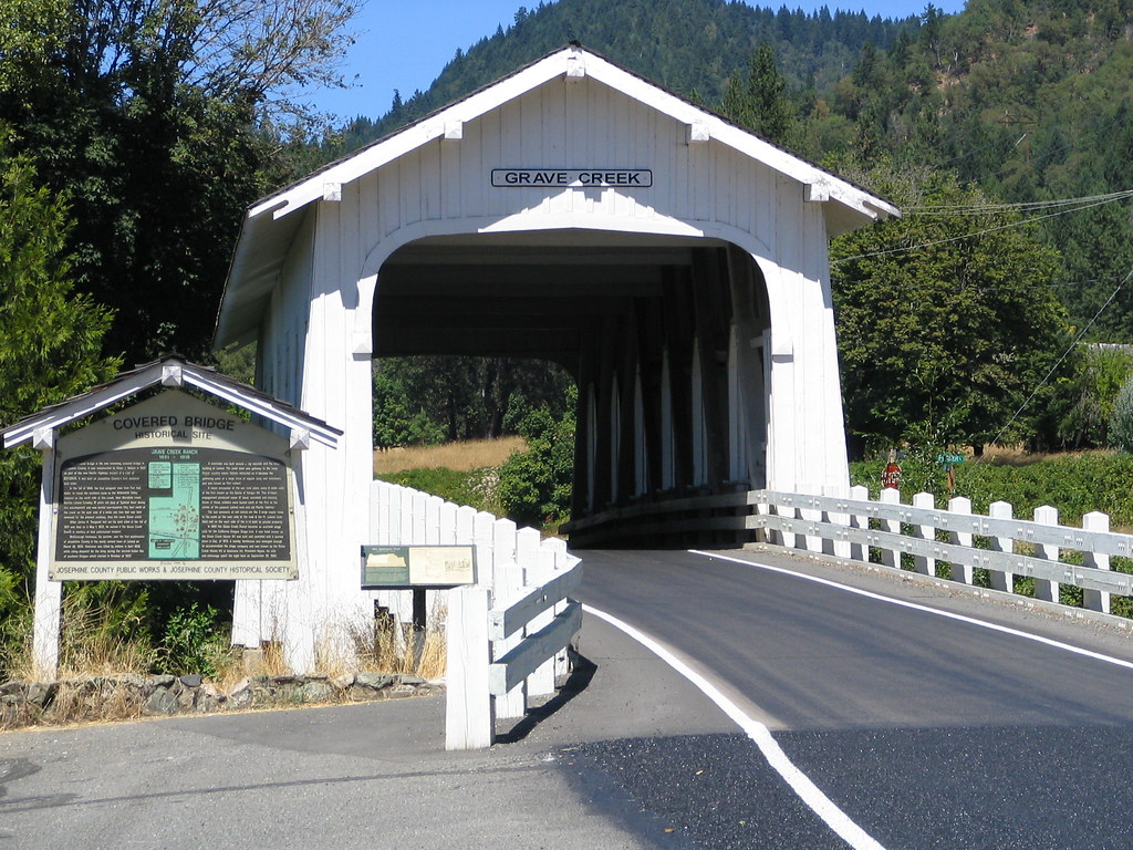 Grave Creek Covered Bridge, Sunny Valley, Oregon Keith Daly Flickr
