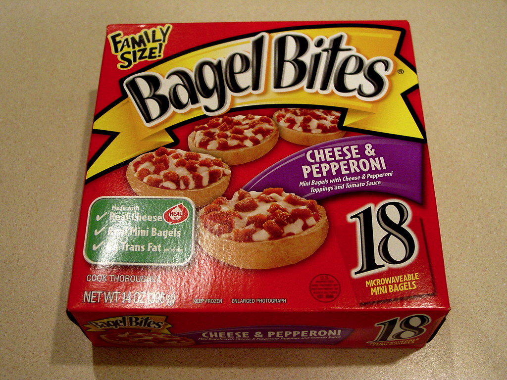 Bagel Bites Pizza Box Who Bagel Bites Type National bran… Flickr