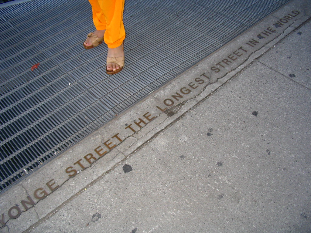 Younge Street The Longest Street In The World Starting