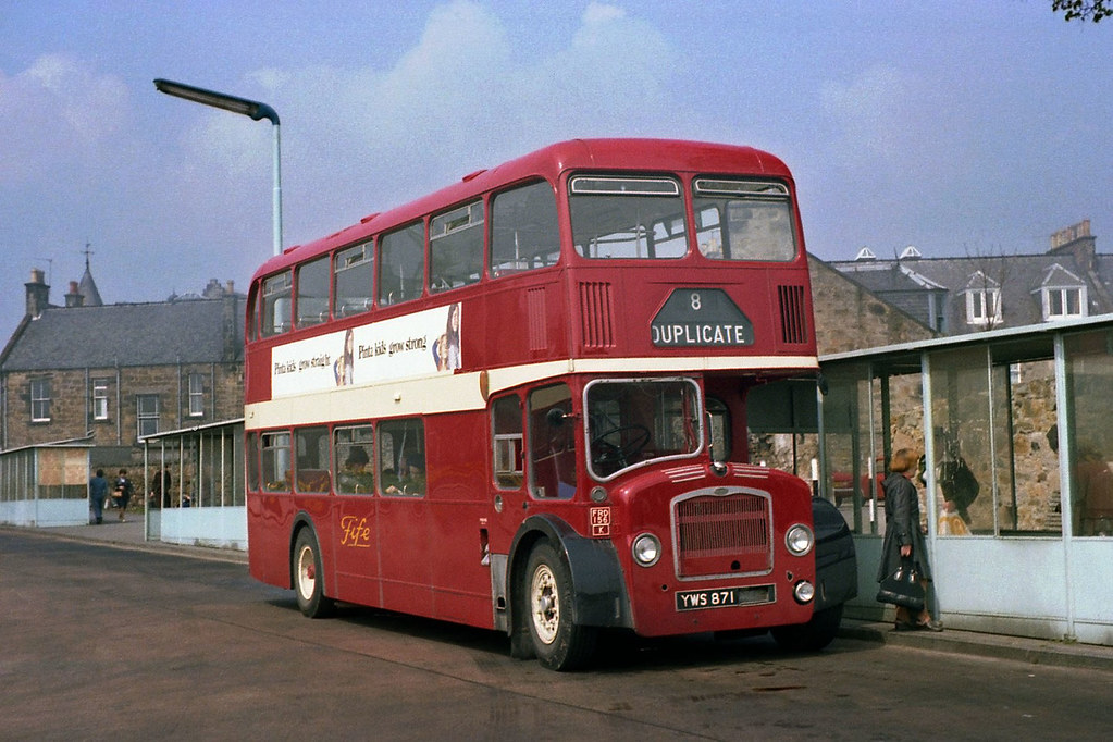 Alexander Fife. A Bristol FLF Lodekka in the fleet of Alex… Flickr