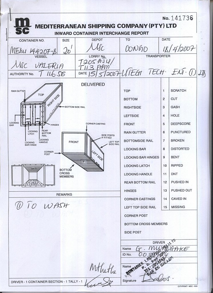 Interchange Mediterranean Shipping Company (PTY) LTD Inwar… Flickr