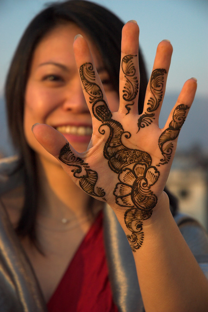 Nepal Kathmandu Henna tattoos Henna tattoos for a frie… Flickr