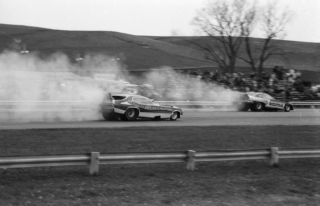 Funny Cars Thunder Valley Dragway Marion, SD 1974 Flickr