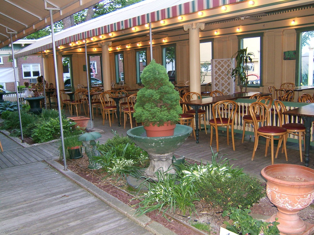 Outside dining area at Days Ice Cream Ocean Grove, NJ Flickr