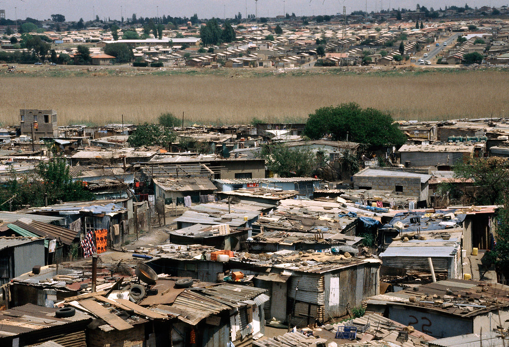 Shanty town in Soweto From my trip to South Africa in 1999… Flickr