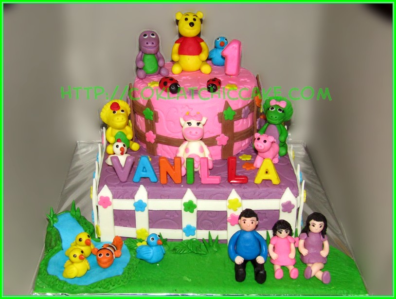 Kue Ulang Tahun Karakter Winnie The Pooh Berbagai Kue