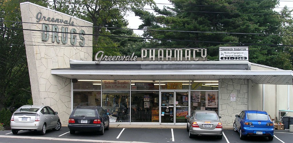 Greenvale Pharmacy, Greenvale, NY I have always loved the … Flickr